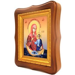 Богородица Московская Всея Руси. Икона на холсте.