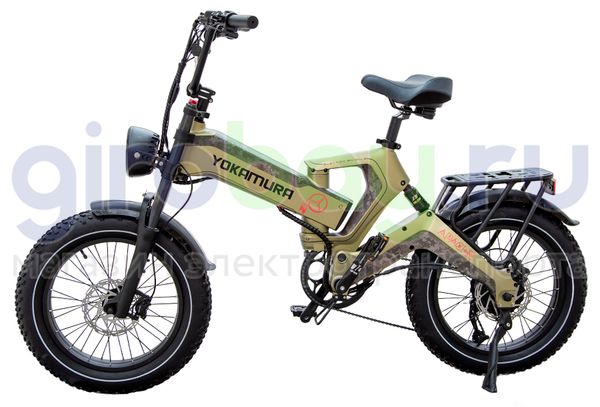 Электровелосипед Yokamura Apache (48V/20Ah) - Military Khaki