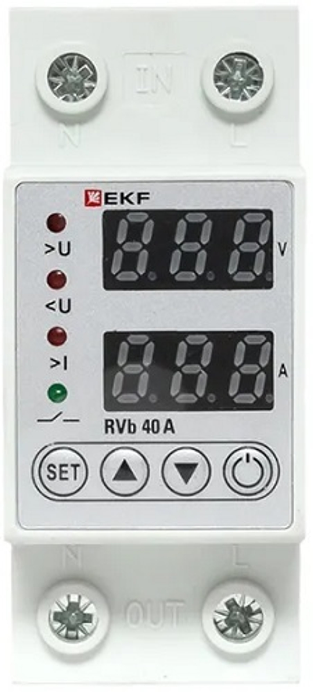 Реле напряжения EKF rvb-m40a