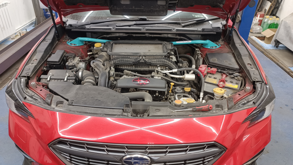 Распорка передних стоек (цельная) под правый руль Subaru Levorg 2 (VN)