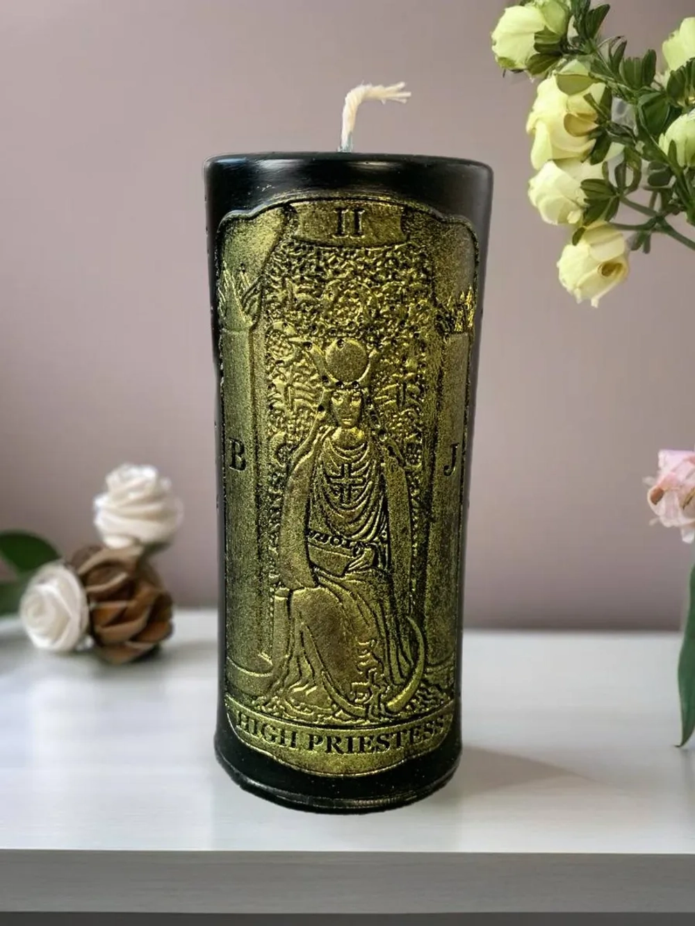 Свеча "Жрица с программой"