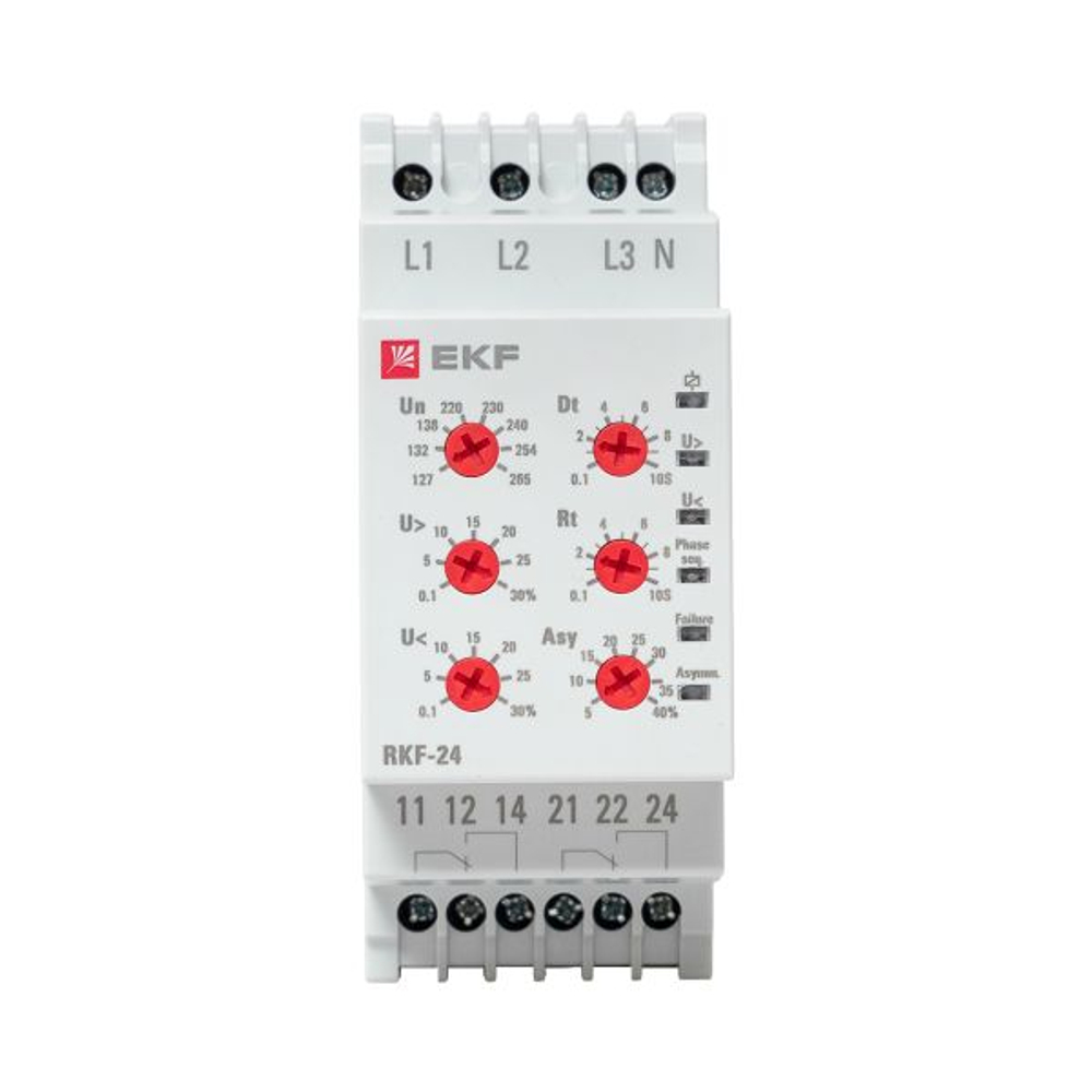 Реле контроля фаз RKF-24 EKF