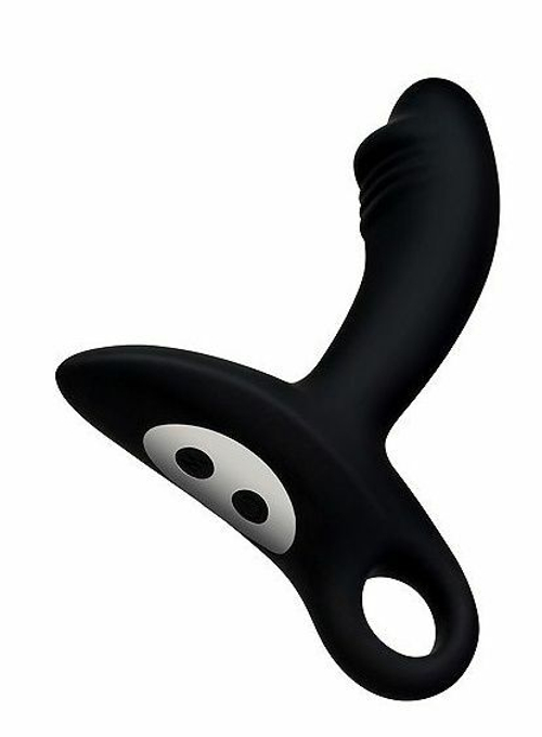 Анальный вибромассажер Erokay EK-2506, силикон, 10 режимов, 10,5 см