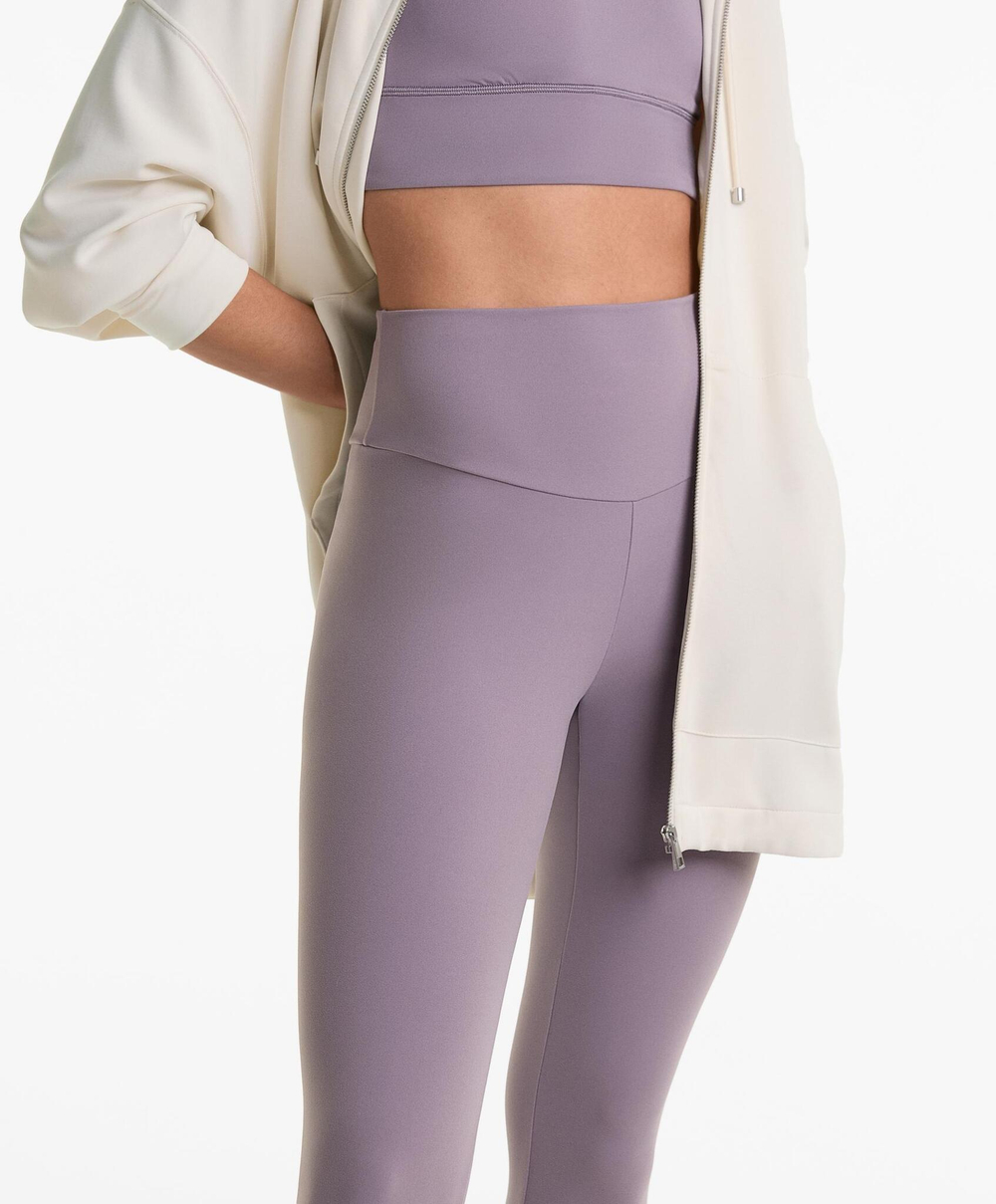 OYSHO Легинсы Comfortlux длиной до щиколотки с высокой посадкой, бледно-фиолетовый