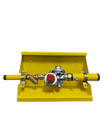 Шкафной газораспределительный пункт ГРПШ ОХТА-RF-25-1-ЛП-Ф исп.25/1 (желтый)