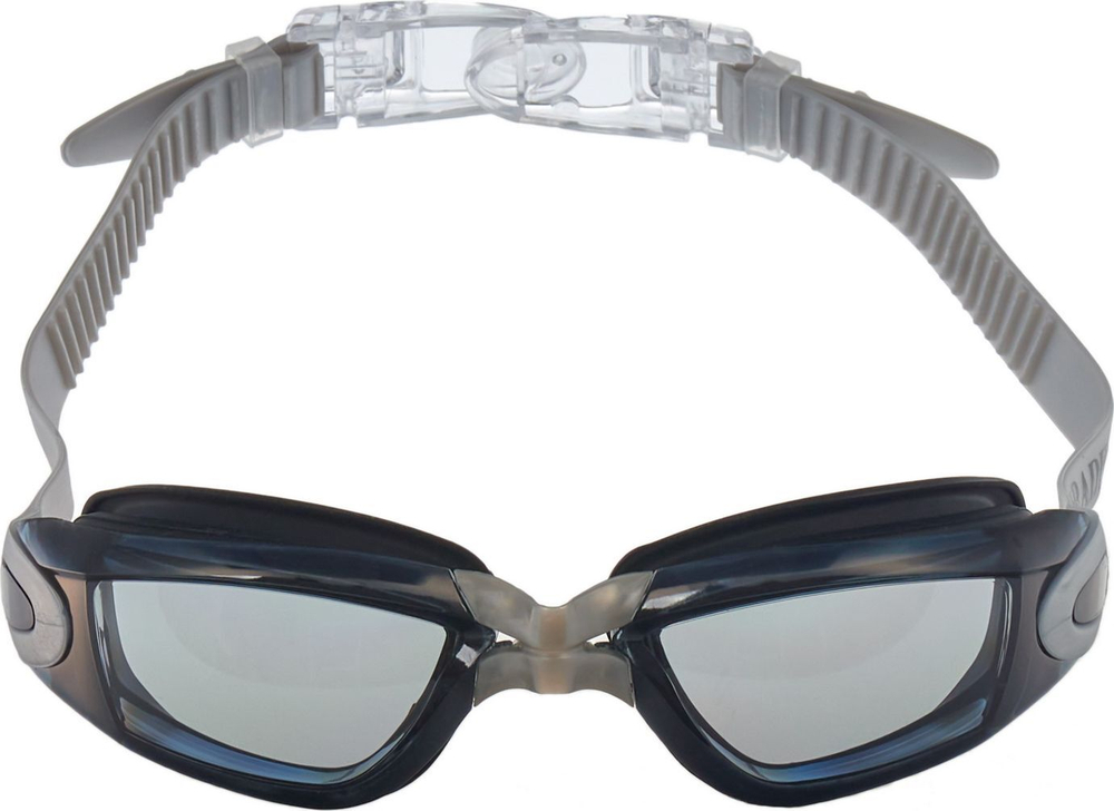 Очки для плавания, серия "Комфорт+", серые, цвет линзы - серый