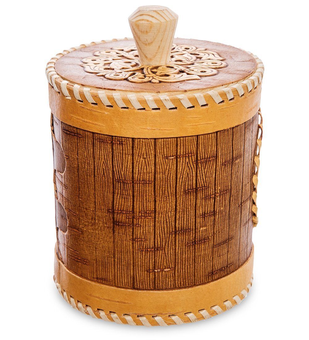 Народные промыслы BST-315/ 1 Туесок «Соль» бол. (береста)