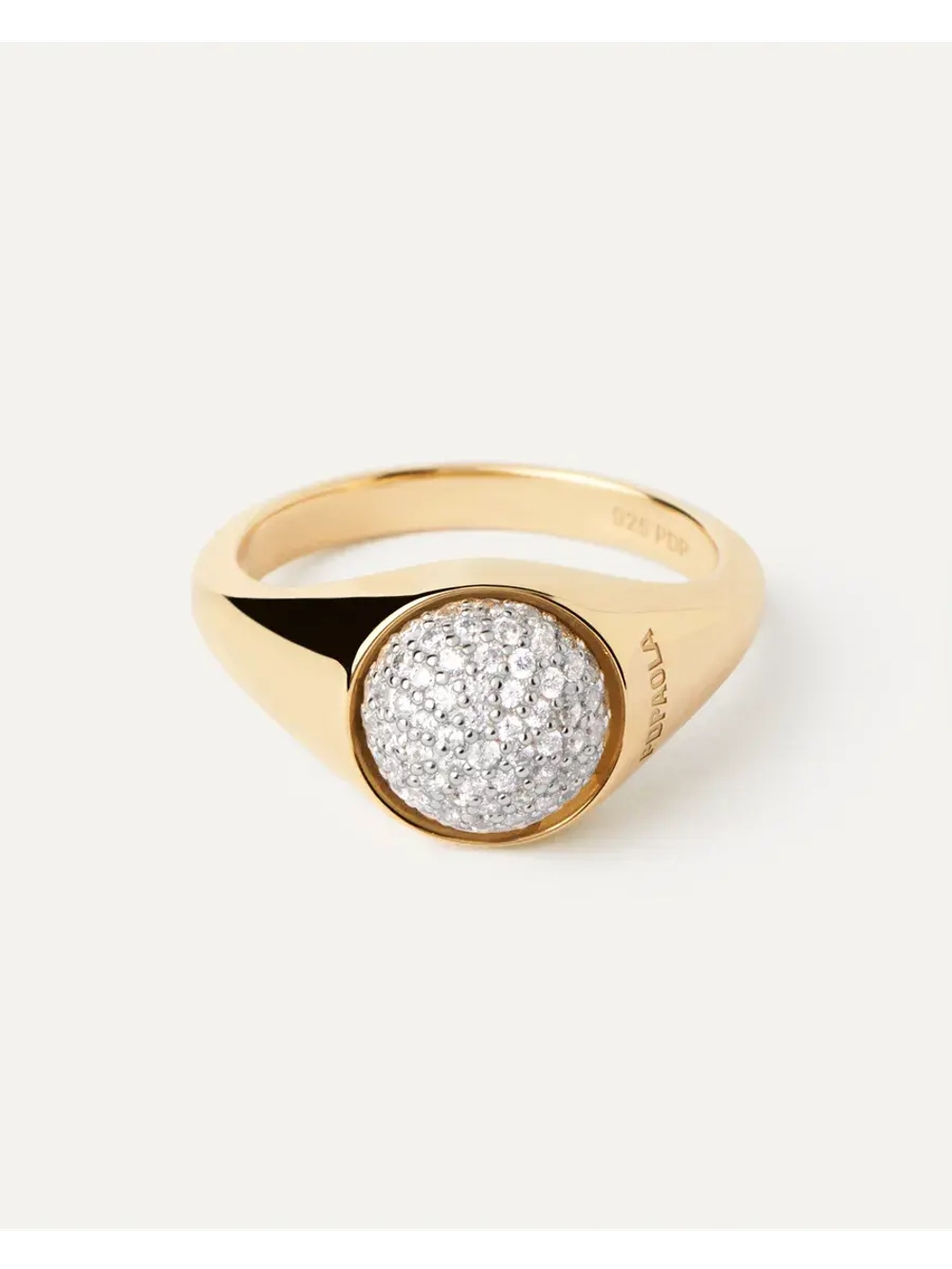 Кольцо Moon Pavé