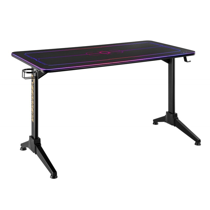 Стол для компьютера c RGB световыми эффектами FoxGear FG-BLD-I49B