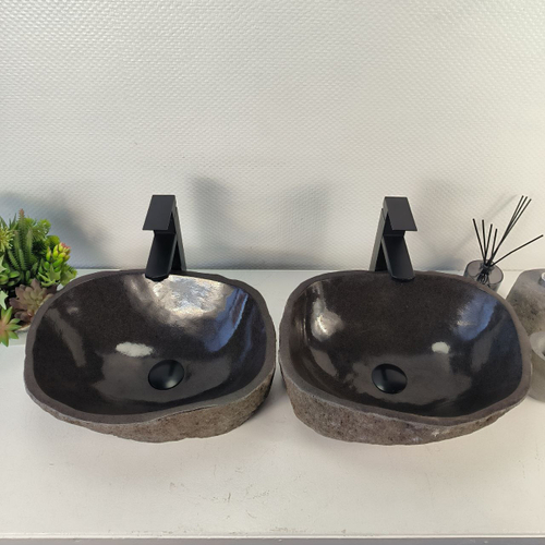 Раковина из речного камня ПАРА! RS-65480 43*35*15 0865