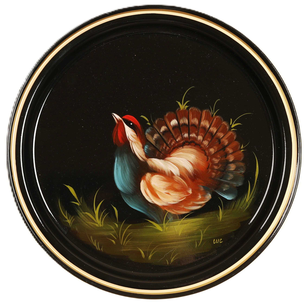 若斯托沃彩绘托盘 A5D271125195