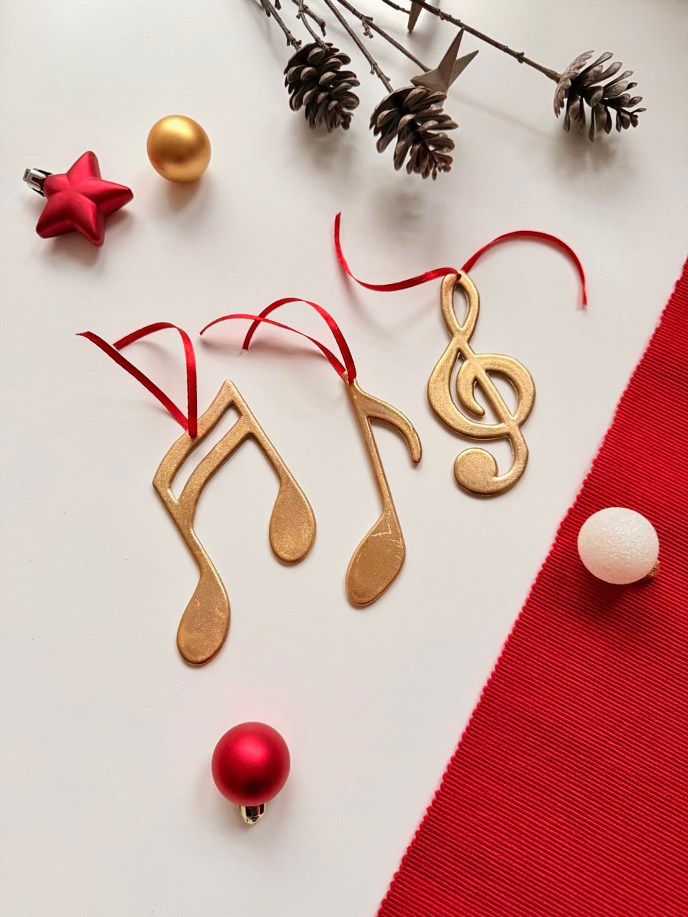 Набор елочных украшений "Музыкальная елка"