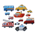 Пазл Машины 39эл., коробка 88770