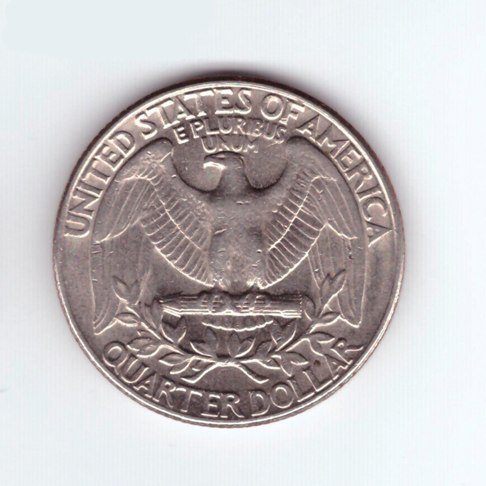 1/4 доллара 1990 (D). США. Медно-никель VF-XF