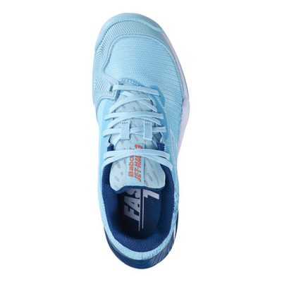 Детские теннисные кроссовки Babolat Jet Mach 3 All Court Shoe Kids - Light Blue, Blue