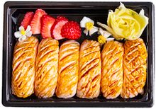 Суши опаленные лосось &quot;Унаги&quot;, 6шт