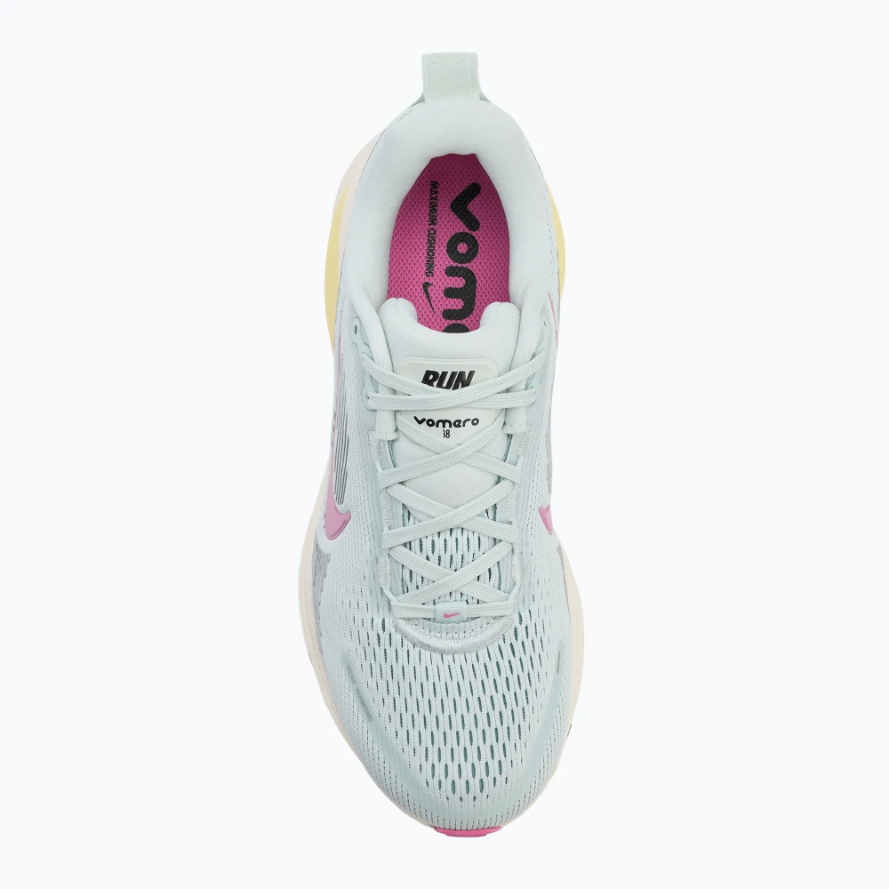 Женские Кроссовки для бега Nike Vomero 18 barely grey/pale ivory/cannon/playful pink