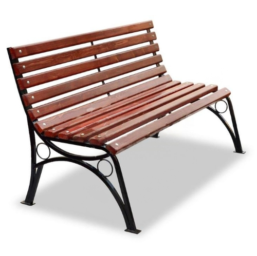 Скамейка стальная «Бульвар» без подлокотников