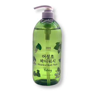Гель для душа с экстрактом хауттюйнии TENZERO Calming Heartleaf Body Wash 1000 мл