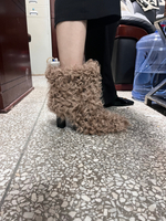 Ботильоны меховые WOOLY