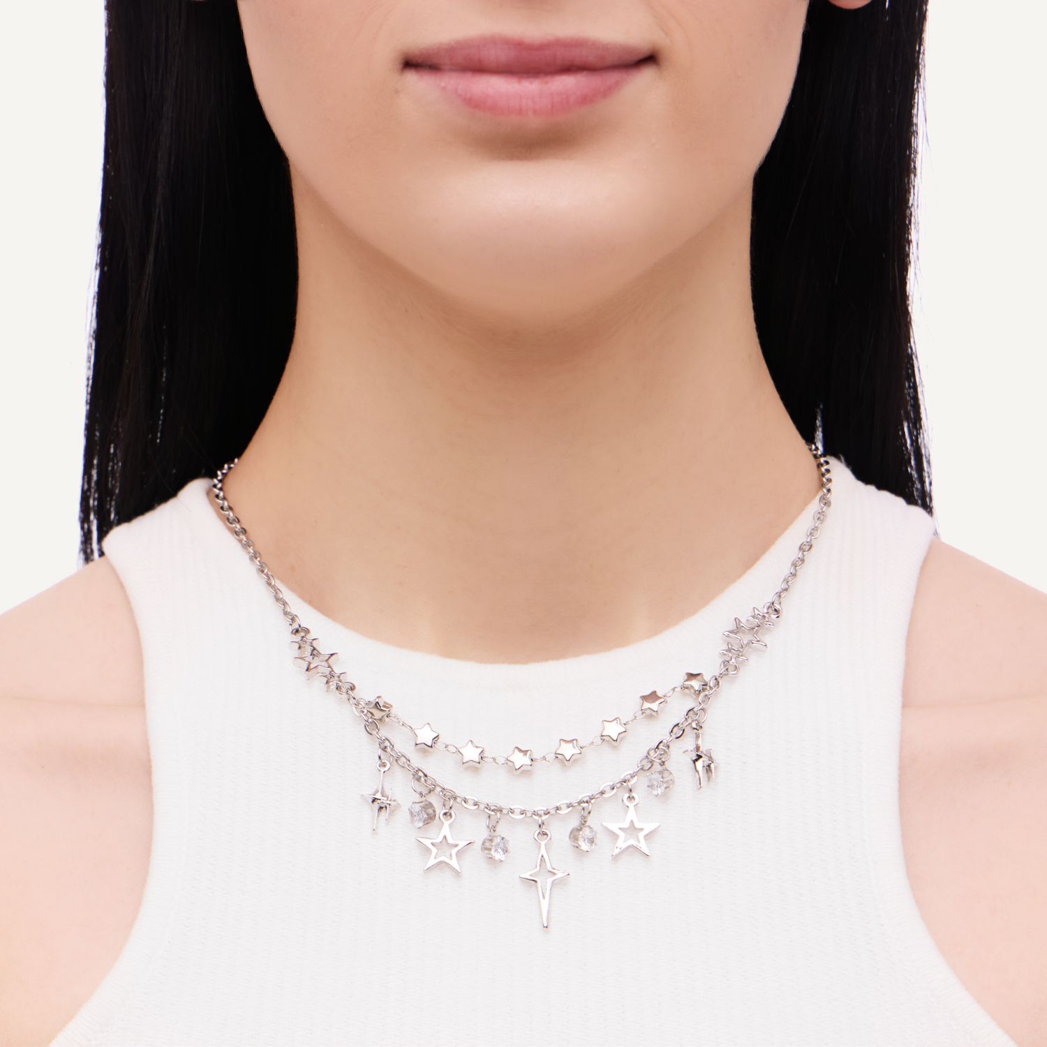 Колье Crystal Star Necklace