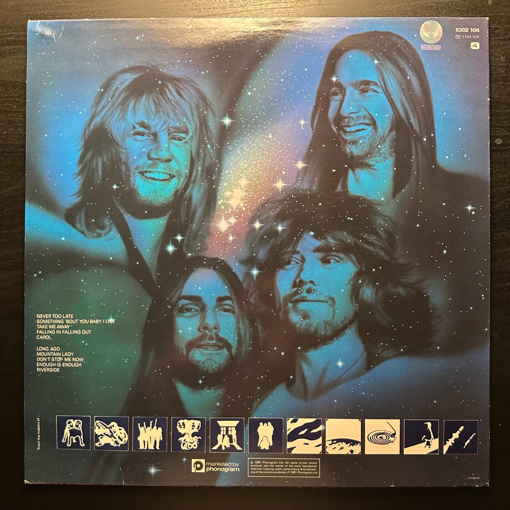 Status Quo - Never Too Late Скандинавия 1981г.)