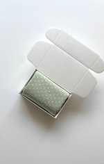 Непромокаемая пеленка "Горошек на мяте"