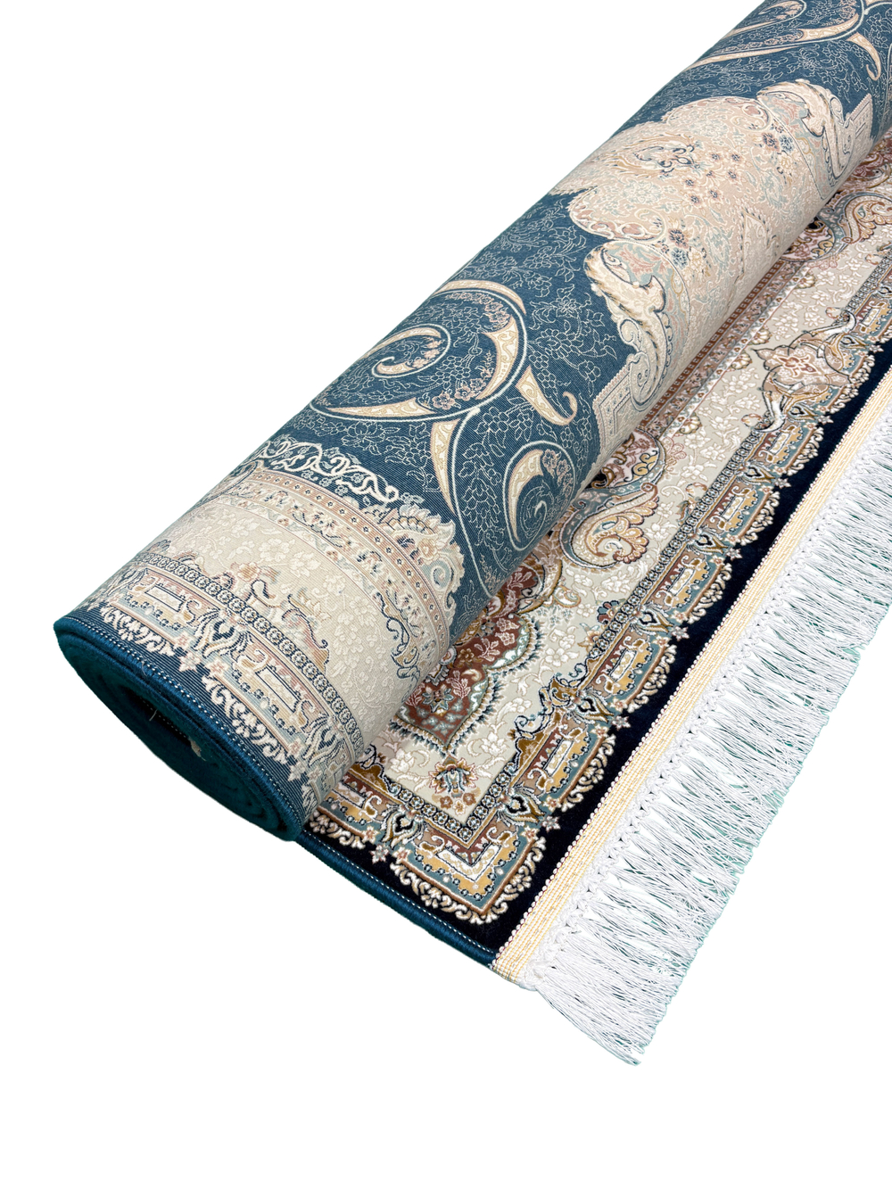 Ковер Mashad 1500 G144 D.Blue Прямоугольник