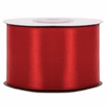 Лента атласная ширина 50 мм, длина 23 м, красная, BRAUBERG, 591521