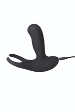 Стимулятор простаты Levett Earl с 2 моторами и пультом ДУ (Цвет: черный)
