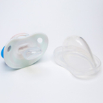 7441514 Соска-пустышка ортодонтическая, силикон, от 0 мес., с колпачком, «Арбузик»