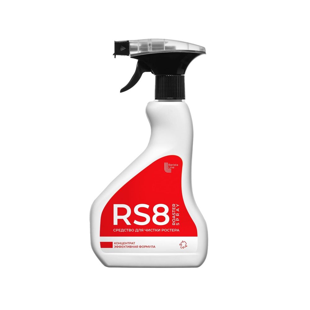 Barista Line RS8 Спрей для очистки ростера, флакон с триггером 0,5л.