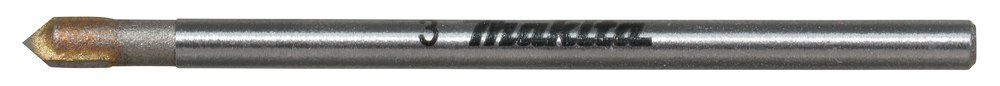 Сверло по стеклу GEN2 3x51 Makita D-78405 Стекло/ Керамика 10 x 80 мм хвостовик 1/4\"