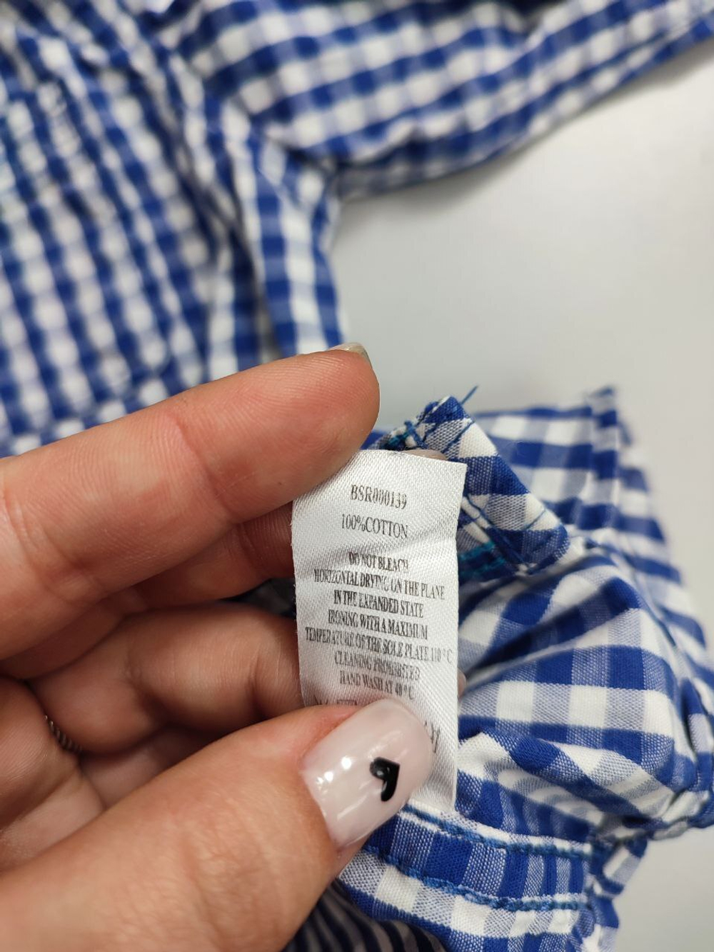 Рубашка Gee Jay в клетку на 2-4 года