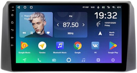 Магнитола для УАЗ Патриот Пикап Профи 2016+ (рамка тип 1) - Teyes SPRO+ монитор 9" IPS на Android 10, ТОП процессор, 4Гб+32Гб, 4G SIM-слот