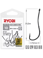 Крючок рыболовный RFH-3180 №12 ( упк по 10шт)