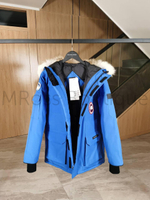 Синяя пуховая парка Expedition Canada Goose премиум класса