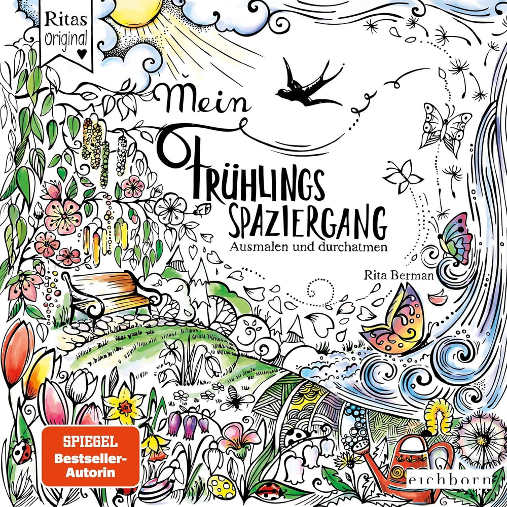 Mein Frühlingsspaziergang. Rita Berman. Coloring book