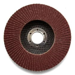 Круг лепестковый торцевой 125 x 22.2 x 22; P40