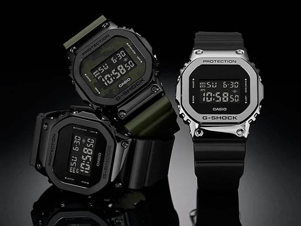 Японские наручные часы Casio G-SHOCK GM-5600B-3ER