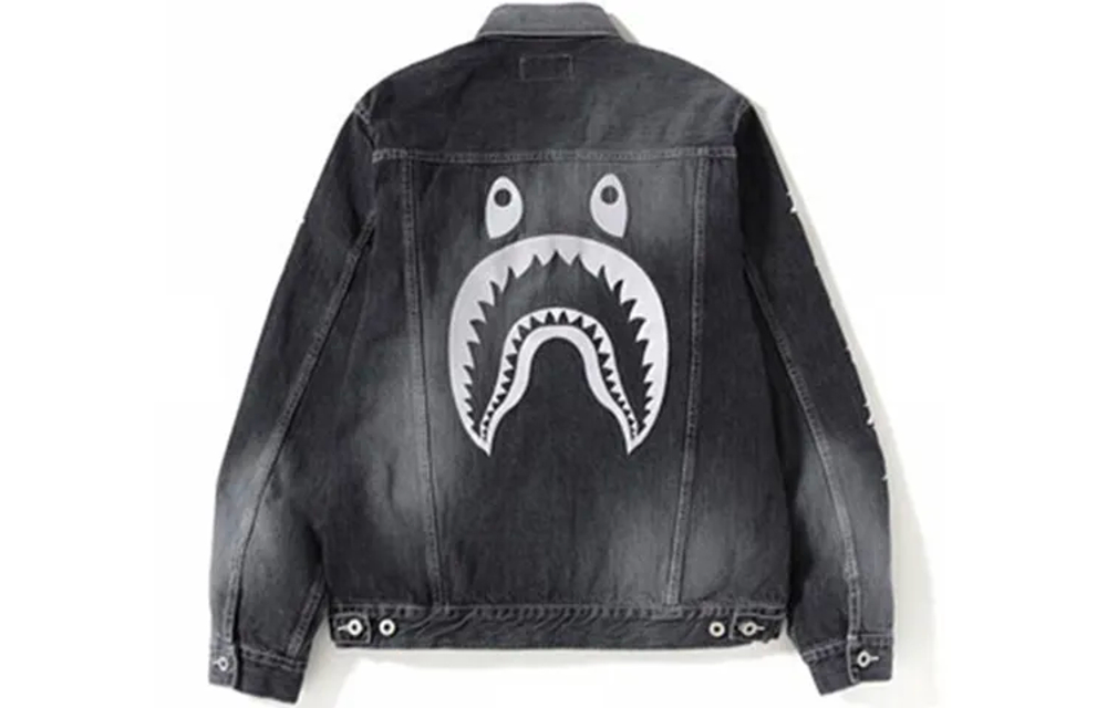 A Bathing Ape Shark Denim Куртка
