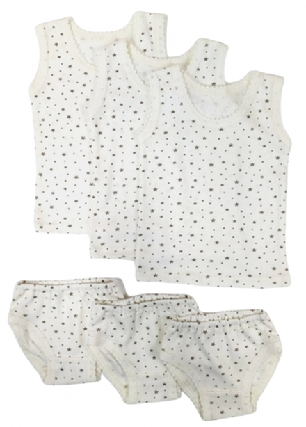 Гарнитур для девочки 055/15 (звездочки)