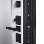 Стальная дверь "Freedom" с зеркалом. Заказная модель.