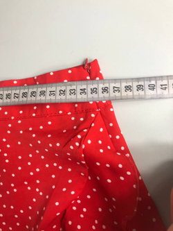 Юбка Tumach летняя на запах с воланами , маркировка М, визуально на 44 размер