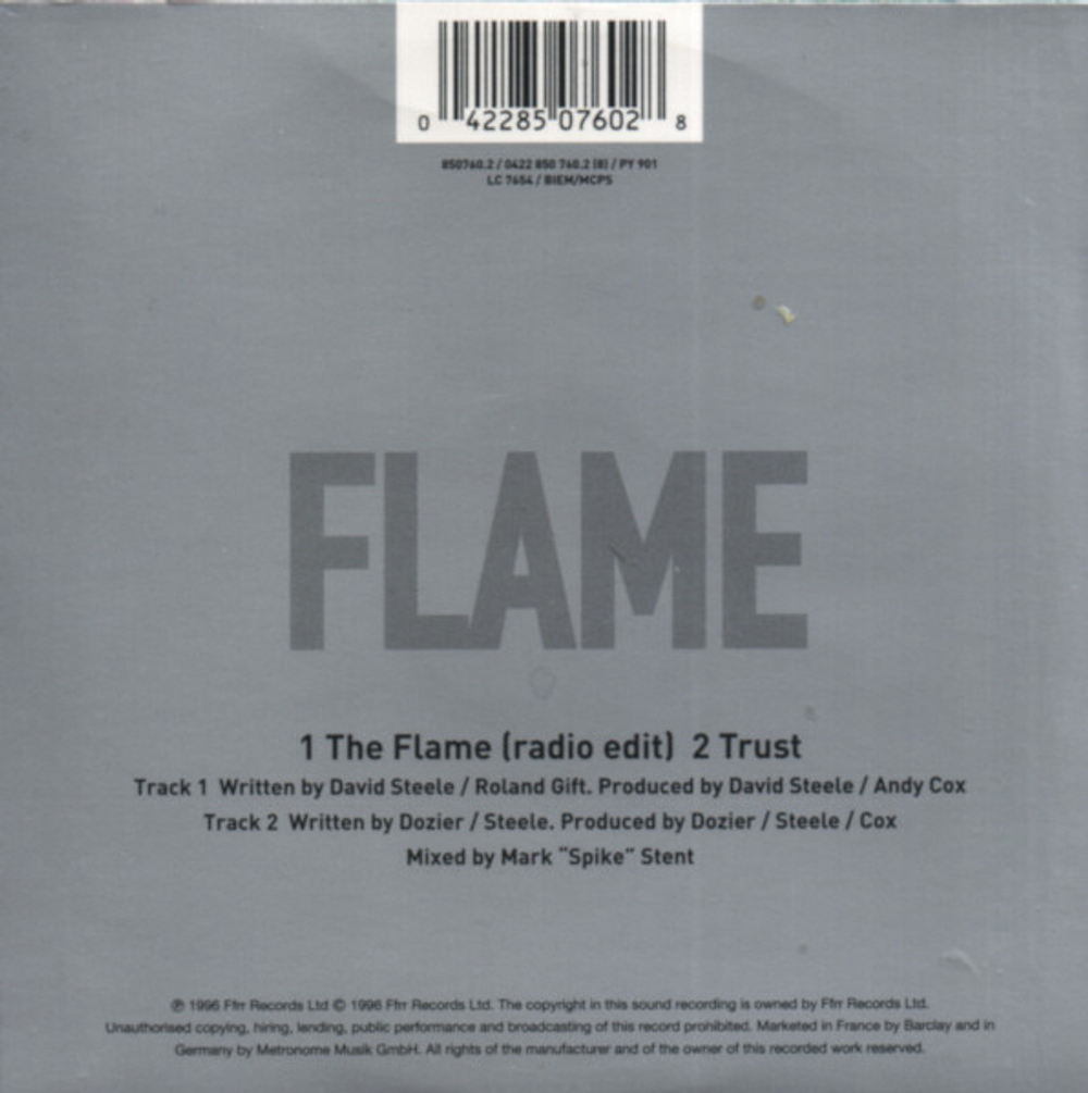 CD: Fine Young Cannibals — «The Flame» (1996)