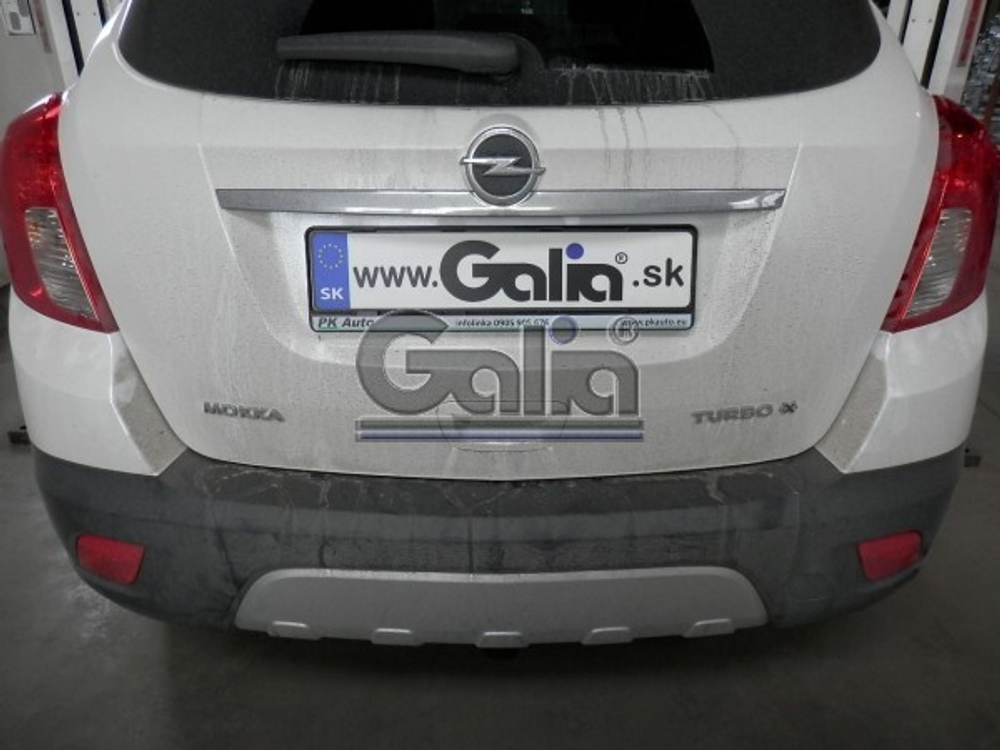 Фаркоп оцинкованный Galia O063A для Opel Mokka 2012-, Chevrolet Tracker 2013-(паспорт и сертификат в комплекте)(без электрики)