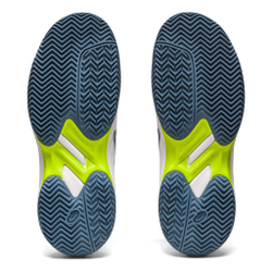 Детские теннисные кроссовки ASICS Gel-Game 9 GS Clay Court Shoe Kids - White, Dark Blue