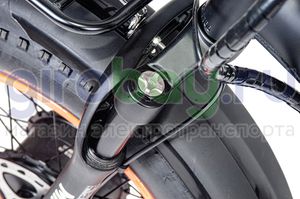 Электровелосипед Minako F11 Pro Dual (полный привод) - Оранжевый обод фото 6