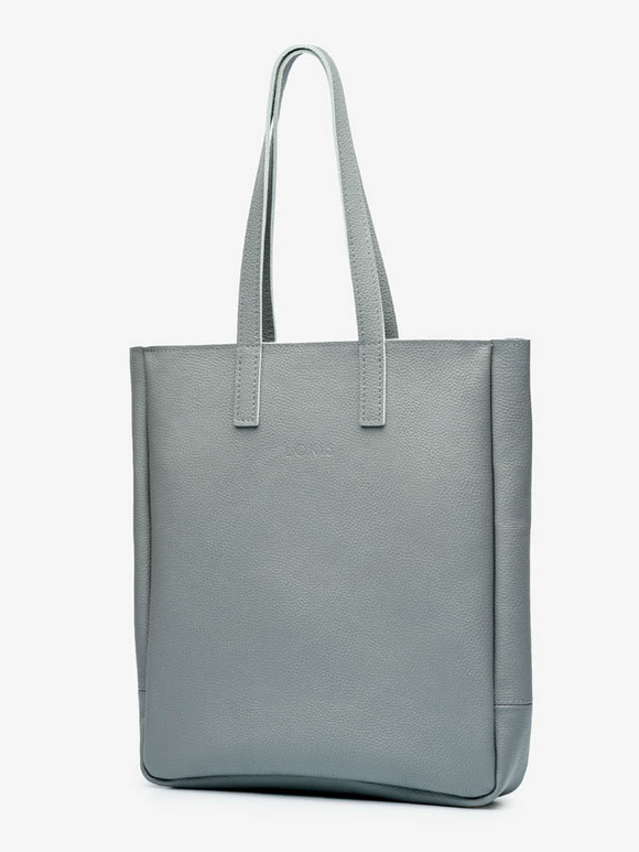 сумка шоппер светло-серый