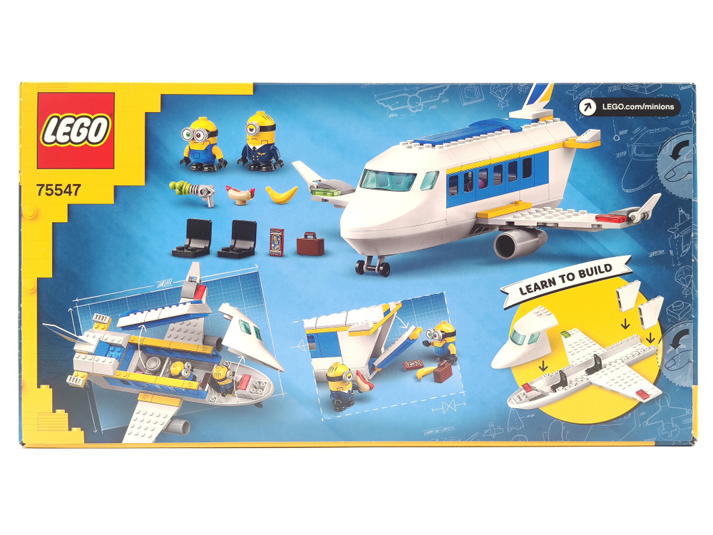 Конструктор LEGO Minions 75547 Миньоны: тренировочный полет